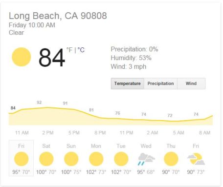 Long Beach Weather